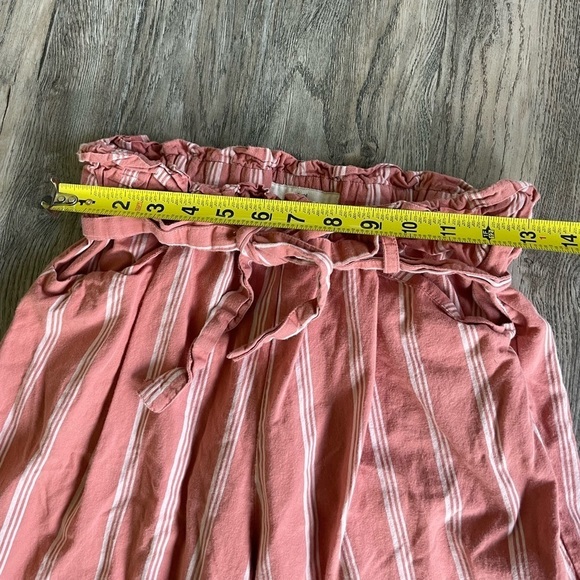 Thread & Supply Women’s High Waited Orange Striped Pants, size medium - Picture 14 of 14